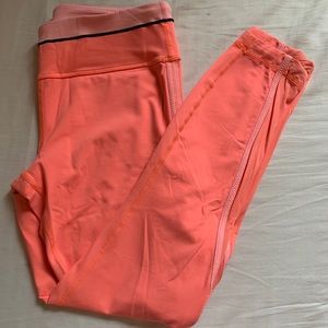 Orange Lululemon Leggings